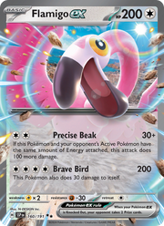 Flamenroule-ex 160/252 — Pokémon Étincelles Déferlantes (EV08)