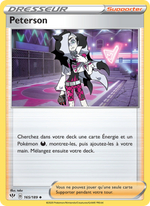 Peterson 165/201 Pokémon Ténèbres Embrasées
