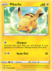 Pikachu 65/216 Pokémon Épée et Bouclier