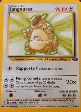 Kangourex 21/64 Pokémon Jungle (JU)