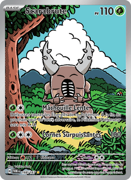 Scarabrute 168/226 Pokémon Mascarade Crépusculaire (EV06)