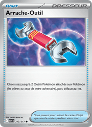 Arrache-Outil 212/295 Pokémon Héros Transcendants (ME2.5)