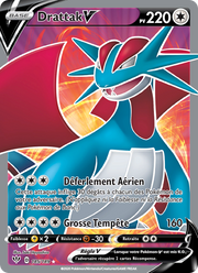 Drattak V 185/201 Pokémon Ténèbres Embrasées