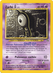 Zarbi A 33/75 Pokémon Neo Discovery (N2)