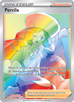 Percila 213/233 — Pokémon Règne de Glace (CRE)