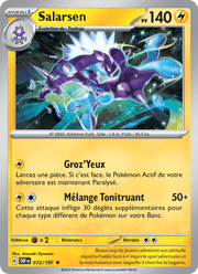 Salarsen 072/230 Pokémon Flammes Obsidiennes (EV03)