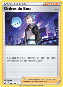Ordres du Boss 132/216 Pokémon Stars Étincelantes