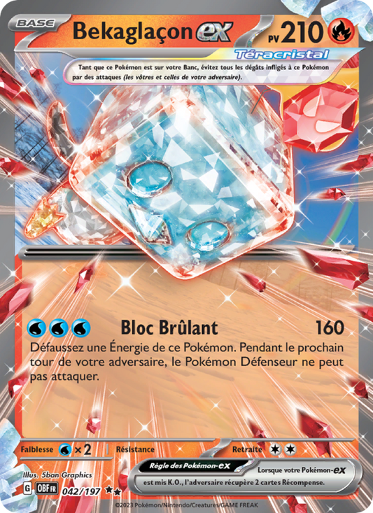 Bekaglaçon-ex - Eiscue ex - Flammes Obsidiennes 042