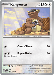 Kangourex 165/230 Pokémon Flammes Obsidiennes (EV03)
