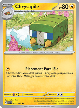 Chrysapile 052/175 Pokémon Couronne Stellaire (EV07)
