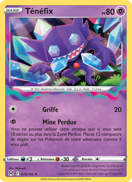 Ténéfix 070/247 — Pokémon Origine Perdue (LOR)