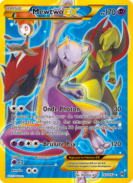 Mewtwo EX 163/165 — Pokémon Impulsion Turbo (BKT)
