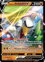 Palarticho de Galar V SWSH043/PROMO — Pokémon Promo Épée et Bouclier (SWSHP)