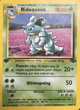 Nidoqueen 23/64 Pokémon Jungle (JU)