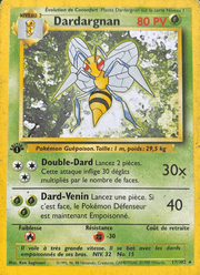 Dardargnan 17/102 Pokémon Set de Base (BS)