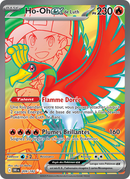 Ho-Oh-ex de Luth - Ethan's Ho-Oh ex - Rivalités Destinées 209