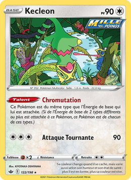 Kecleon 122/233 Pokémon Règne de Glace (CRE)