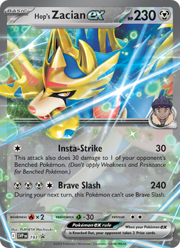 Zacian-ex de Nabil 193/PROMO — Pokémon Promo Écarlate et Violet (SVP)