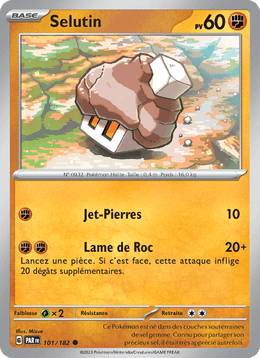 Selutin 101/266 Pokémon Faille Paradoxe (EV04)