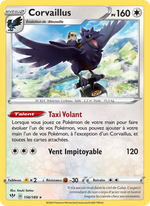 Corvaillus 156/201 Pokémon Ténèbres Embrasées