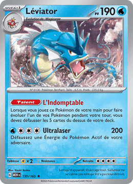 Léviator 130/207 Pokémon 151 (MEW)