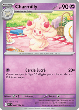 Charmilly 044/130 Pokémon Flammes Fantasmagoriques (ME02)