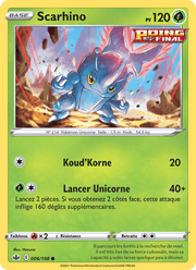 Scarhino 6/233 Pokémon Règne de Glace (CRE)