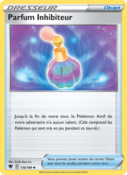 Parfum Inhibiteur 136/216 Pokémon Astres Radieux (ASR)
