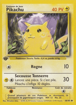 Pikachu 58/102 Pokémon Set de Base (BS)