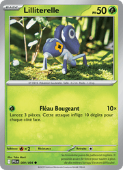 Lilliterelle 009/130 Pokémon Flammes Fantasmagoriques (ME02)