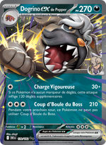 Dogrino-ex de Pepper - Arven's Mabosstiff ex - Rivalités Destinées 139