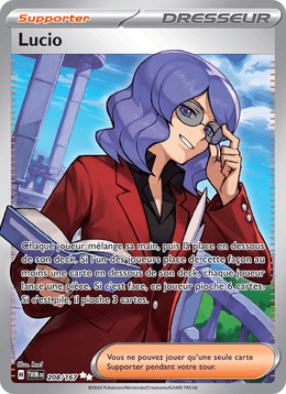Lucio 208/226 Pokémon Mascarade Crépusculaire (EV06)