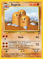 Dugtrio 23/130 Pokémon Base Set 2 (B2)