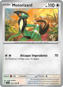 Motorizard 163/258 Pokémon Écarlate et Violet (EV01)