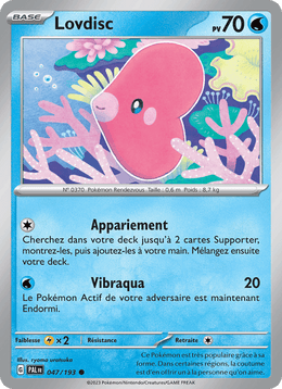 Lovdisc 047/279 Pokémon Évolutions à Paldea (EV02)