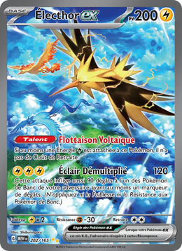 Électhor-ex - Zapdos ex - 151 202