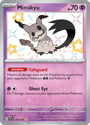 Mimiqui 160/245 — Pokémon Destinées de Paldea (EV4.5)