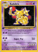 Kadabra 32/102 Pokémon Set de Base (BS)