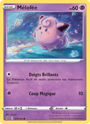 Mélofée 74/209 Pokémon Clash des Rebelles