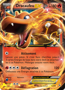 Dracaufeu EX 11/110 — Pokémon Étincelles (FLF)