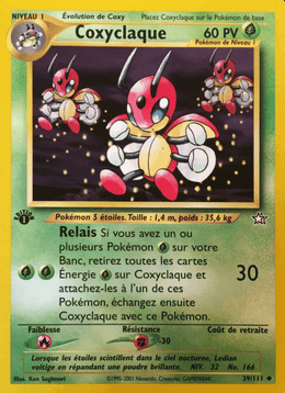 Coxyclaque 39/111 Pokémon Neo Genesis (N1)