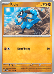 Riolu 081/175 Pokémon Couronne Stellaire (EV07)