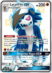 Lougaroc-GX SV66/94 — Pokémon Destinées Occultes Coffre Étincelant (SMA)