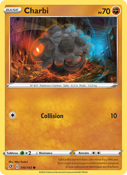Charbi 105/209 Pokémon Clash des Rebelles
