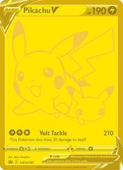 Pikachu V SWSH145/PROMO — Pokémon Promo Épée et Bouclier (SWSHP)