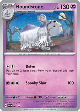 Tomberro 042/PROMO — Pokémon Promo Écarlate et Violet (SVP)