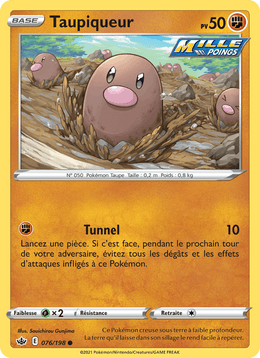 Taupiqueur 76/233 Pokémon Règne de Glace (CRE)