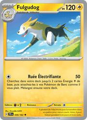Fulgudog 059/218 Pokémon Forces Temporelles (EV05)