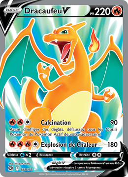 Dracaufeu V 153/216 Pokémon Stars Étincelantes