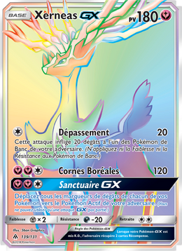 Xerneas GX 139/146 — Pokémon Lumière Interdite (FLI)